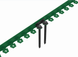 Бордюр садовий NewFixLight зелений B-900.04.04-PE в упаковці з анкерами (18 шт) та з'єднувачами (3 шт) 95-2 фото 7